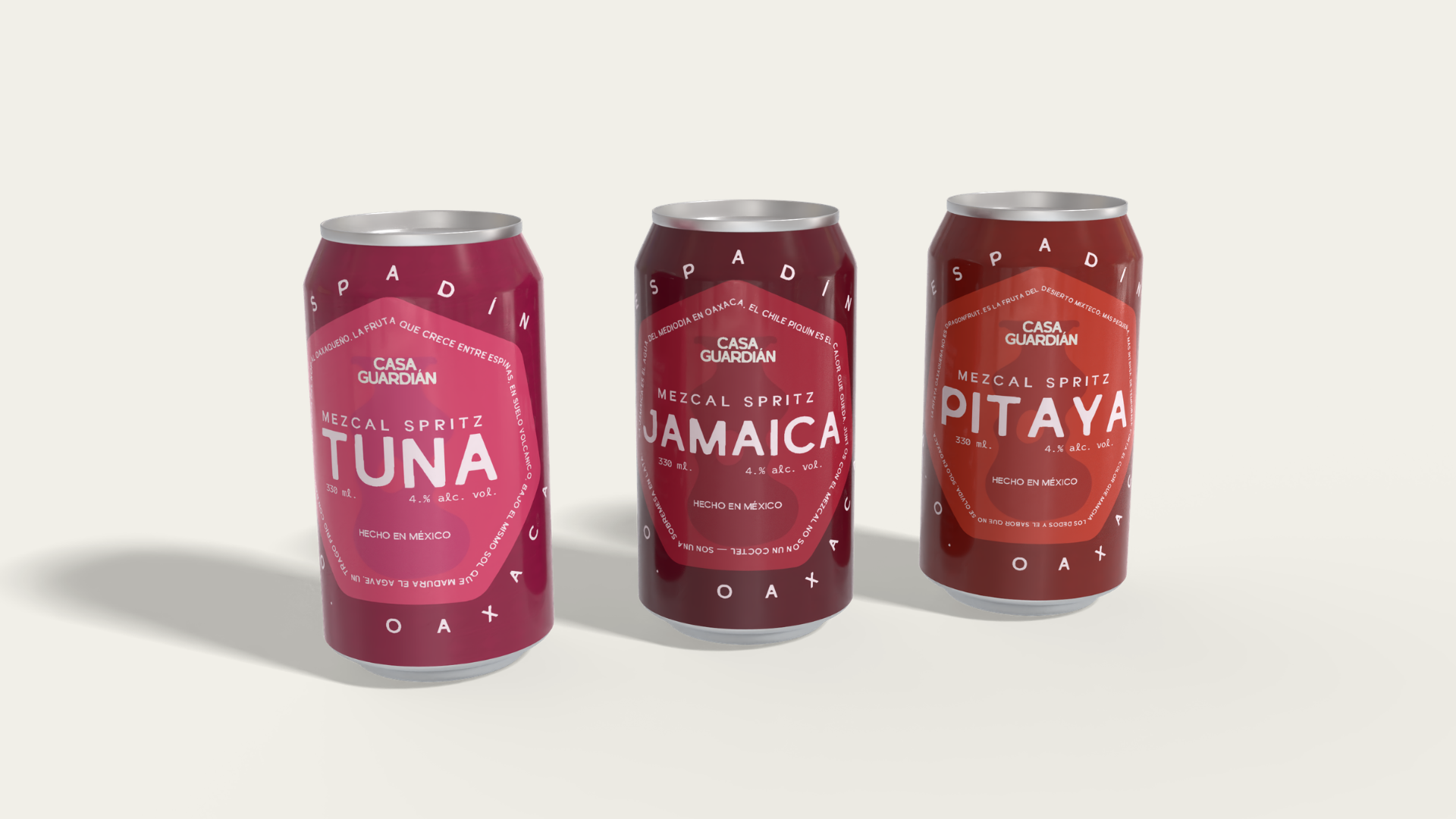 Mezcal Spritz — Tuna, Jamaica, Pitaya