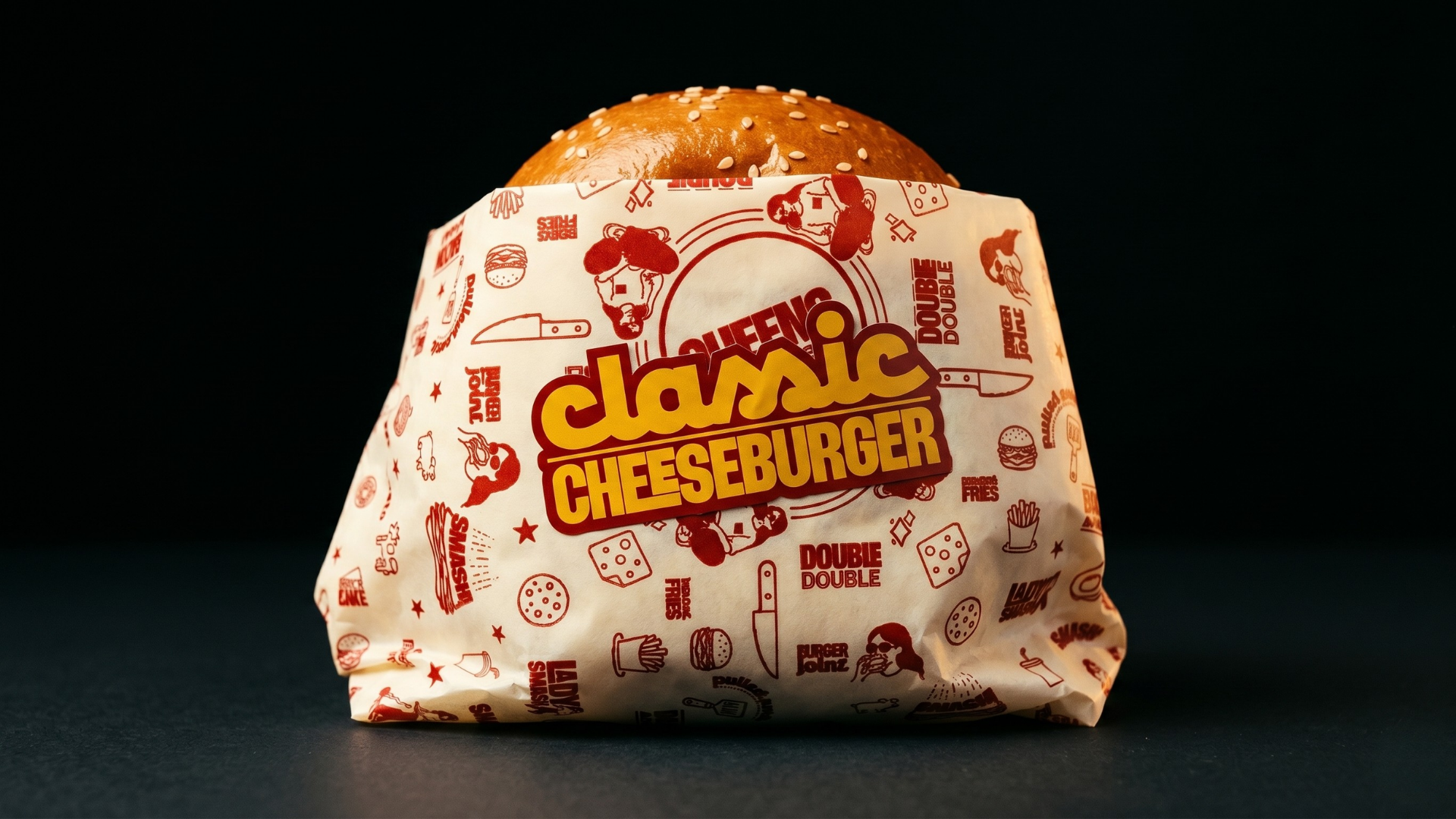 Classic Cheeseburger empacada